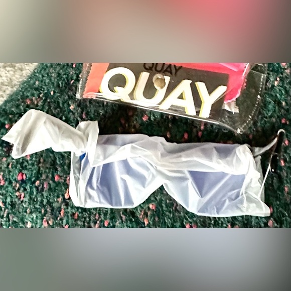 ‼️RARE‼️?QUAY??NWT?Come Thu Mirrored Cat Eye Sunglasses 56mm main image 7
